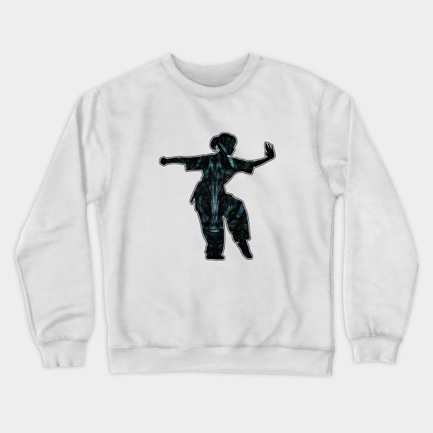 Dark Chi Crewneck Sweatshirt by crunchysqueak